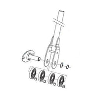 DONOVAN -  ARM LOWER Bullet BOXED SET (same for Bent or Straight arm system)