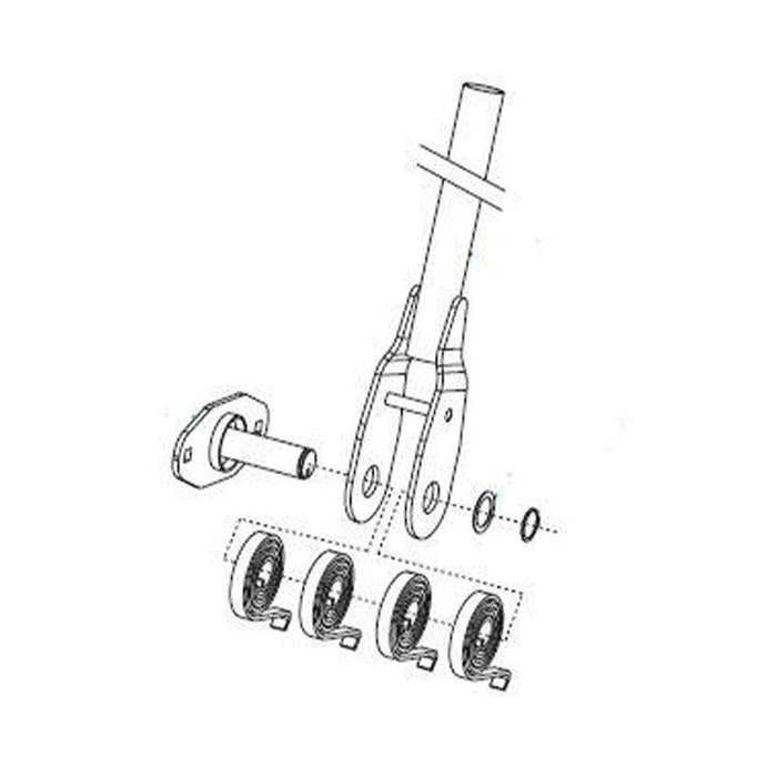DONOVAN -  ARM LOWER Bullet BOXED SET (same for Bent or Straight arm system)