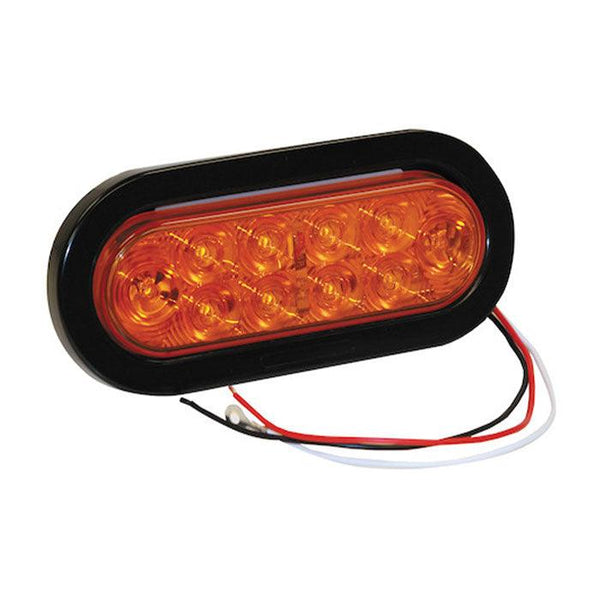 LIGHT-OVAL TURN SIGNAL AMBER