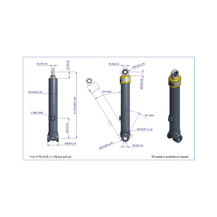 Telescopic Cylinder - 5383