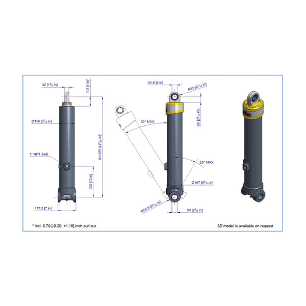 Telescopic Cylinder - 6383