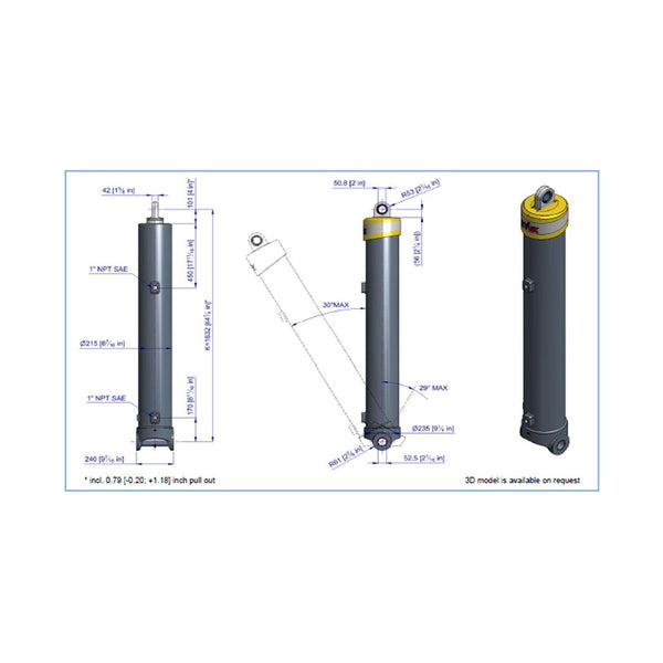 Telescopic Cylinder - 85245