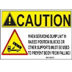 DECAL-CAUTION SMALL